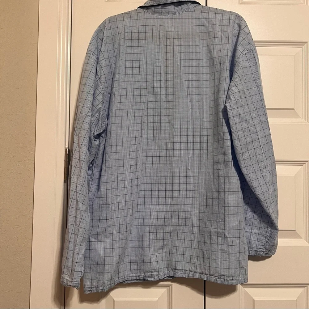 Polo Ralph Lauren Light Blue Checkered Sleep Shirt